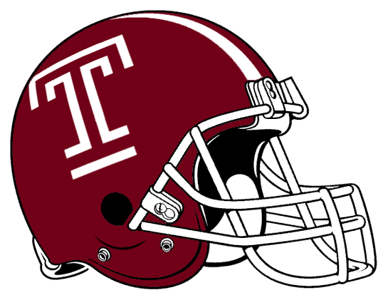 Temple Owls 1989-Pres Helmet Logo t shirts iron on transfers